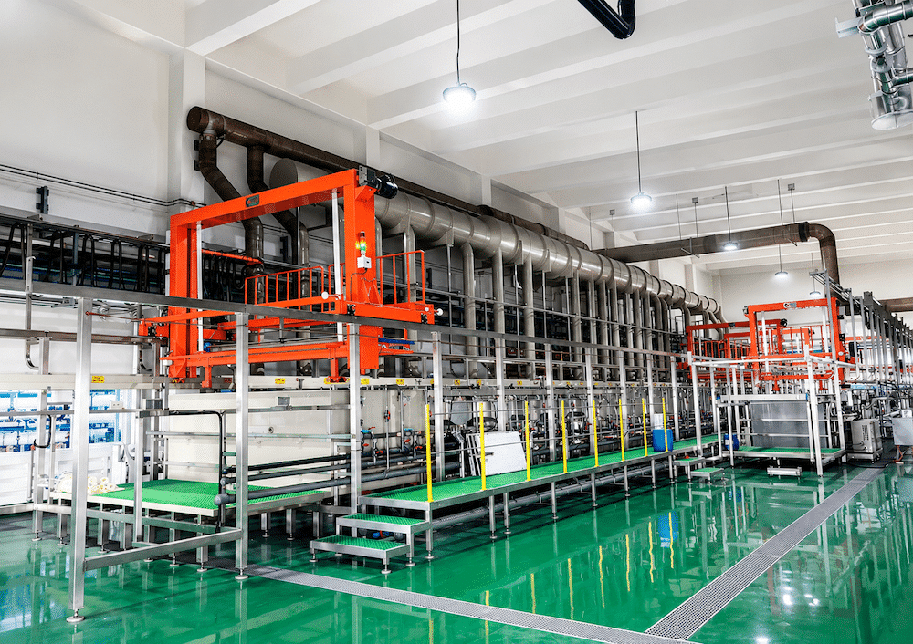 Clean Solution Auto Etching Line For Automotive