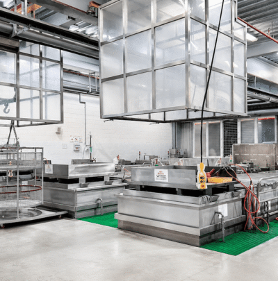 Clean Solution Semi Auto Etching Line For Aerospace